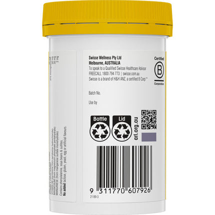 Swisse Ultiboost Zinc+ 120 Tablets