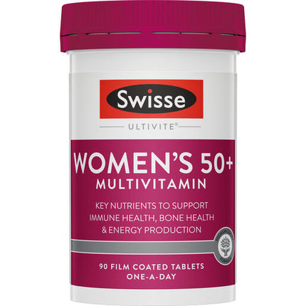 Swisse Ultivite Women's 50 + Multivitamin 90 Tablets