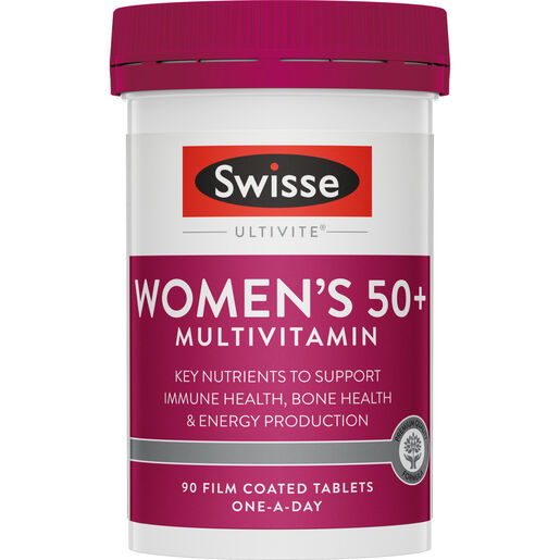Swisse Ultivite Women's 50 + Multivitamin 90 Tablets