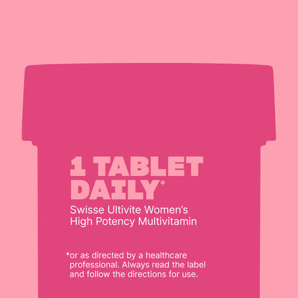 Swisse Ultivite Women's High Potency Multivitamin 40 Tablets