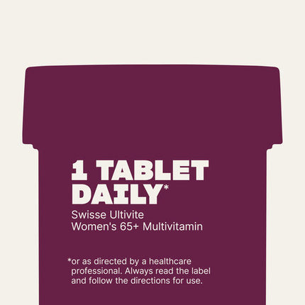 Swisse Ultivite Women's 65+ Multivitamin 60 Tablets