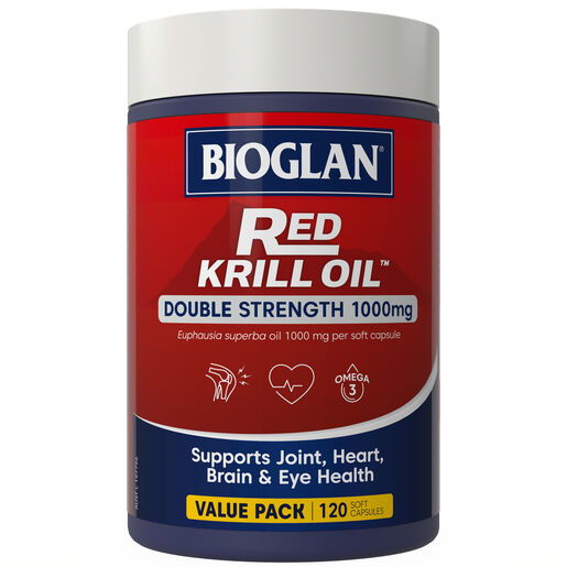 Bioglan Red Krill Oil Double Strength 1000mg 120s