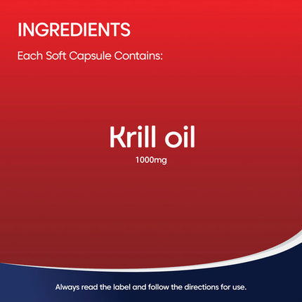 Bioglan Red Krill Oil Double Strength 1000mg 120s