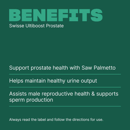 Swisse Ultiboost Prostate 50 Tablets