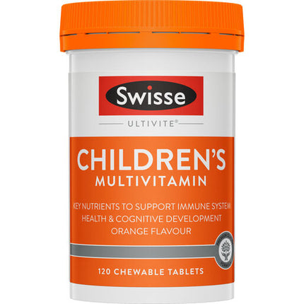 Swisse Ultivite Children's Chewable Multivitamin 120 Tablets