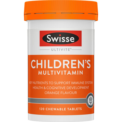 Swisse Ultivite Children's Chewable Multivitamin 120 Tablets