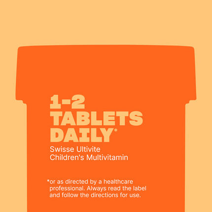 Swisse Ultivite Children's Chewable Multivitamin 120 Tablets