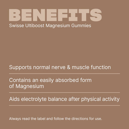 Swisse Ultiboost Magnesium 60 Gummies