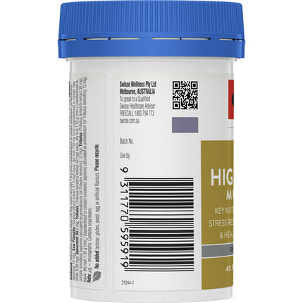 Swisse Ultivite Men's High Potency Multivitamin 40 Tablets