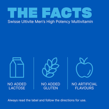 Swisse Ultivite Men's High Potency Multivitamin 40 Tablets