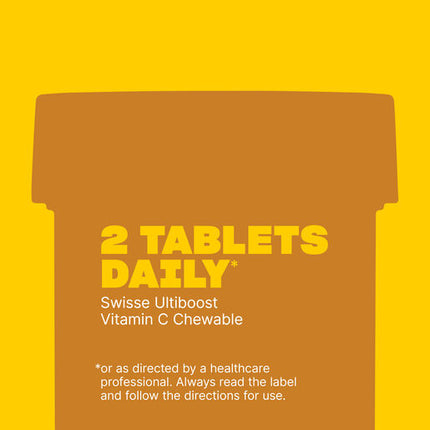 Swisse Ultiboost Vitamin C Chewable Natural Orange 110 Tablets