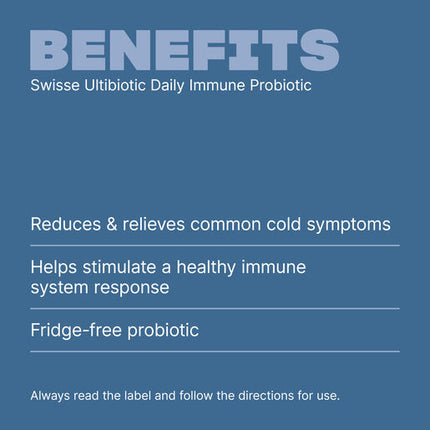 Swisse Ultibiotic Daily Immune Probiotic 30 Pack