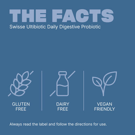 Swisse Ultibiotic Daily Digestive Probiotic 30 Pack