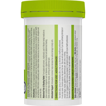 Swisse Ultiboost Liver Detox 120 Tablets