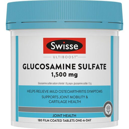 Swisse Ultiboost Glucosamine Sulfate 180 Tablets