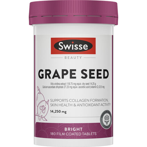 Swisse Beauty Grape Seed 14,250mg 180 Tablets