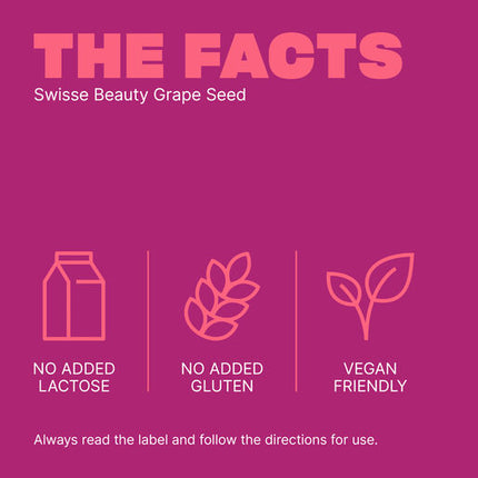 Swisse Beauty Grape Seed 14,250mg 180 Tablets