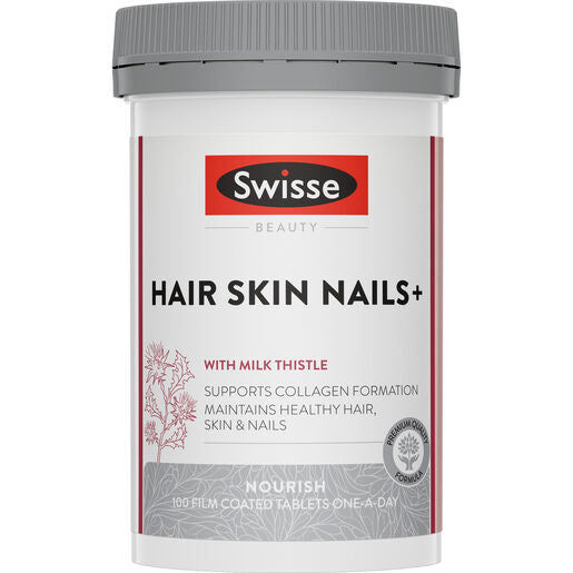 Swisse Beauty Hair Skin Nails 100 Tablets