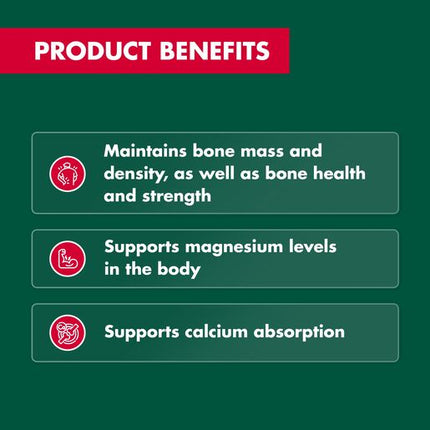 Nature's Own Calcium, Magnesium & Vitamin D3 120 Tablets