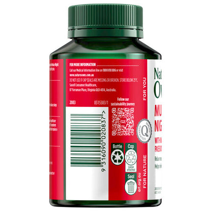 Nature’s Own Active Magnesium Recovery Muscle Night Tablets 120
