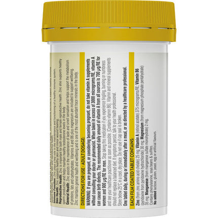 Swisse Ultiboost Zinc+ 60 Tablets