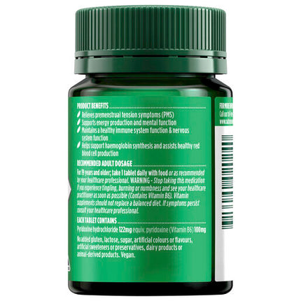 Nature's Own Vitamin B6 100mg 60 Tablets