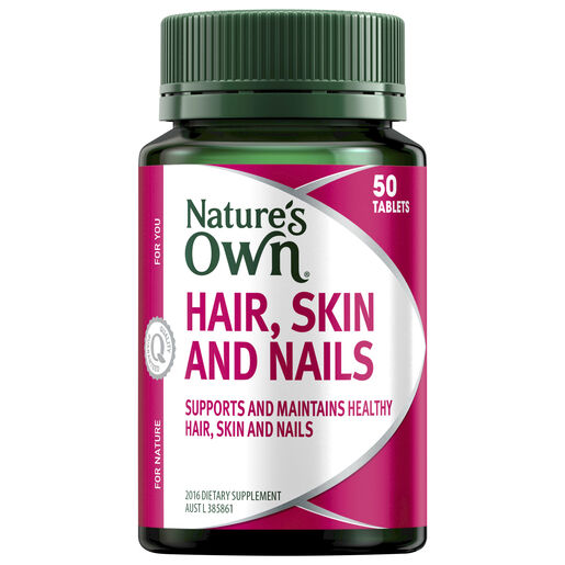 Nature's Own Hair Skin & Nails 50 Tablets
