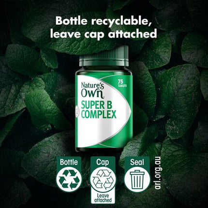 Nature's Own Super B Complex 75 Tablets