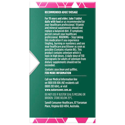 Nature's Own Bodyfuel Womens Multivitamin 60 Tablets