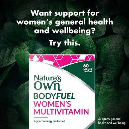 Nature's Own Bodyfuel Womens Multivitamin 60 Tablets