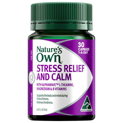 Nature’s Own Stress Relief & Calm 30 Capsules