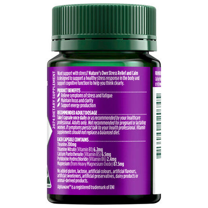 Nature’s Own Stress Relief & Calm 30 Capsules