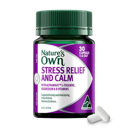 Nature’s Own Stress Relief & Calm 30 Capsules