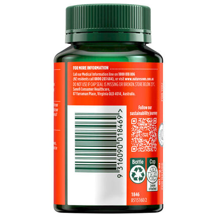 Nature's Own High Strength Zinc 30Mg 120 Tablets