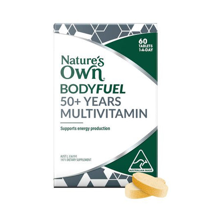 Nature's Own Bodyfuel 50+ Multivitamin 60 Tablets