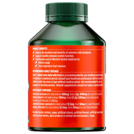 Nature's Own Triple Strength Garlic + C, Horseradish 150 Tablets