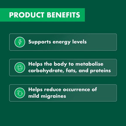 Nature's Own Vitamin B2 100Mg 100 Tablets