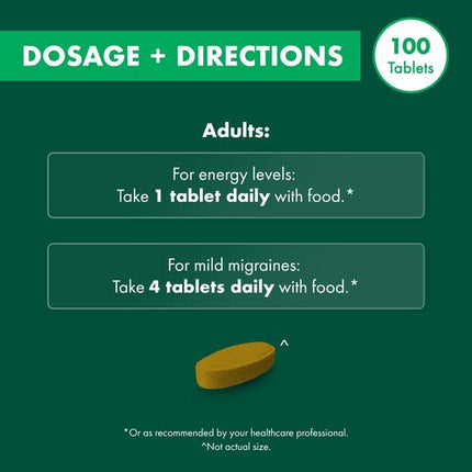 Nature's Own Vitamin B2 100Mg 100 Tablets