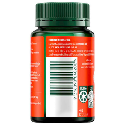 Nature's Own Zinc + C Chewable 60 Tablets
