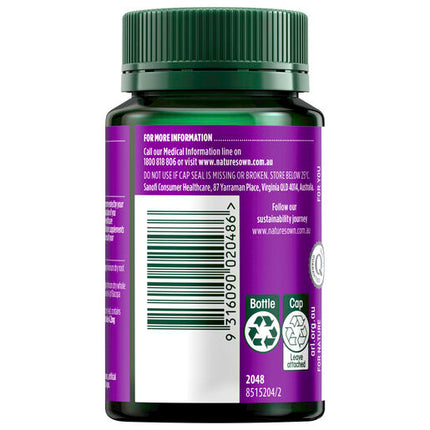 Nature's Own Mind Memory & Energy 50 Tablets