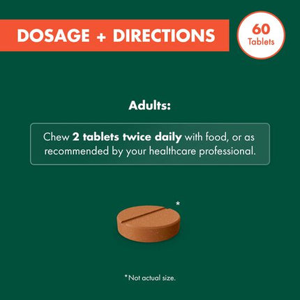 Nature's Own Zinc + C Chewable 60 Tablets