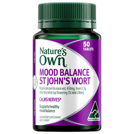 Nature's Own Mood Balance St John's Wort 50 Tablets