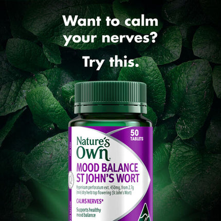 Nature's Own Mood Balance St John's Wort 50 Tablets