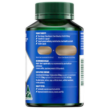 Nature's Own 4 in 1 Concentrated Fish Oil