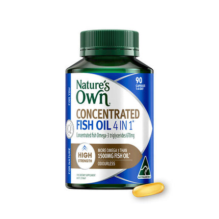 Nature's Own 4 in 1 Concentrated Fish Oil
