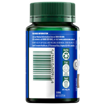 Nature's Own 4 in 1 Concentrated Fish Oil Odourless 60 Capsules