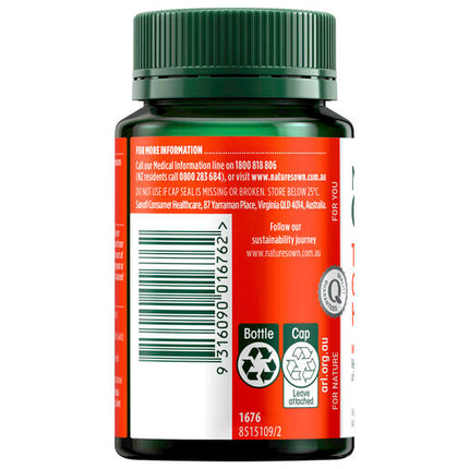 Nature's Own Triple Strength Garlic + C, Horseradish 60 Tablets