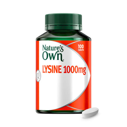 Nature's Own Double Strength Cold Sore Relief 100 Tablets