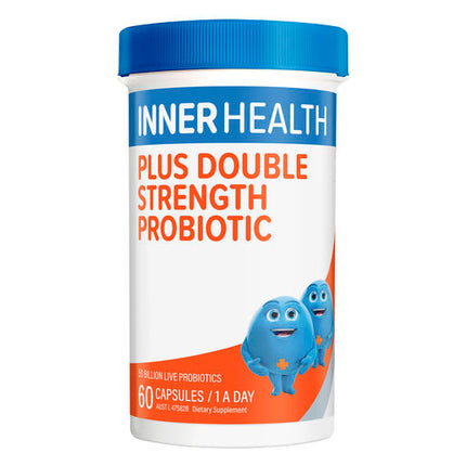Inner Health Plus Double Strength Probiotic 60 Capsules