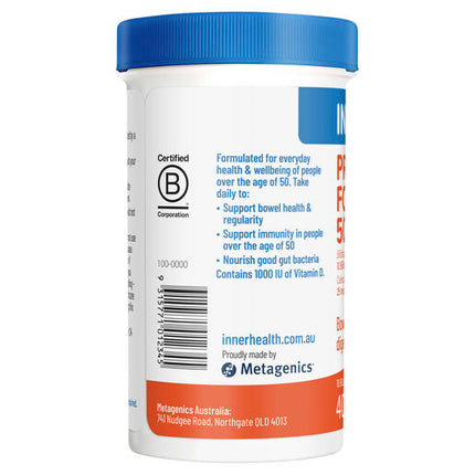 Inner Health Probiotics for 50+ Years Probiotic 40 Capsules